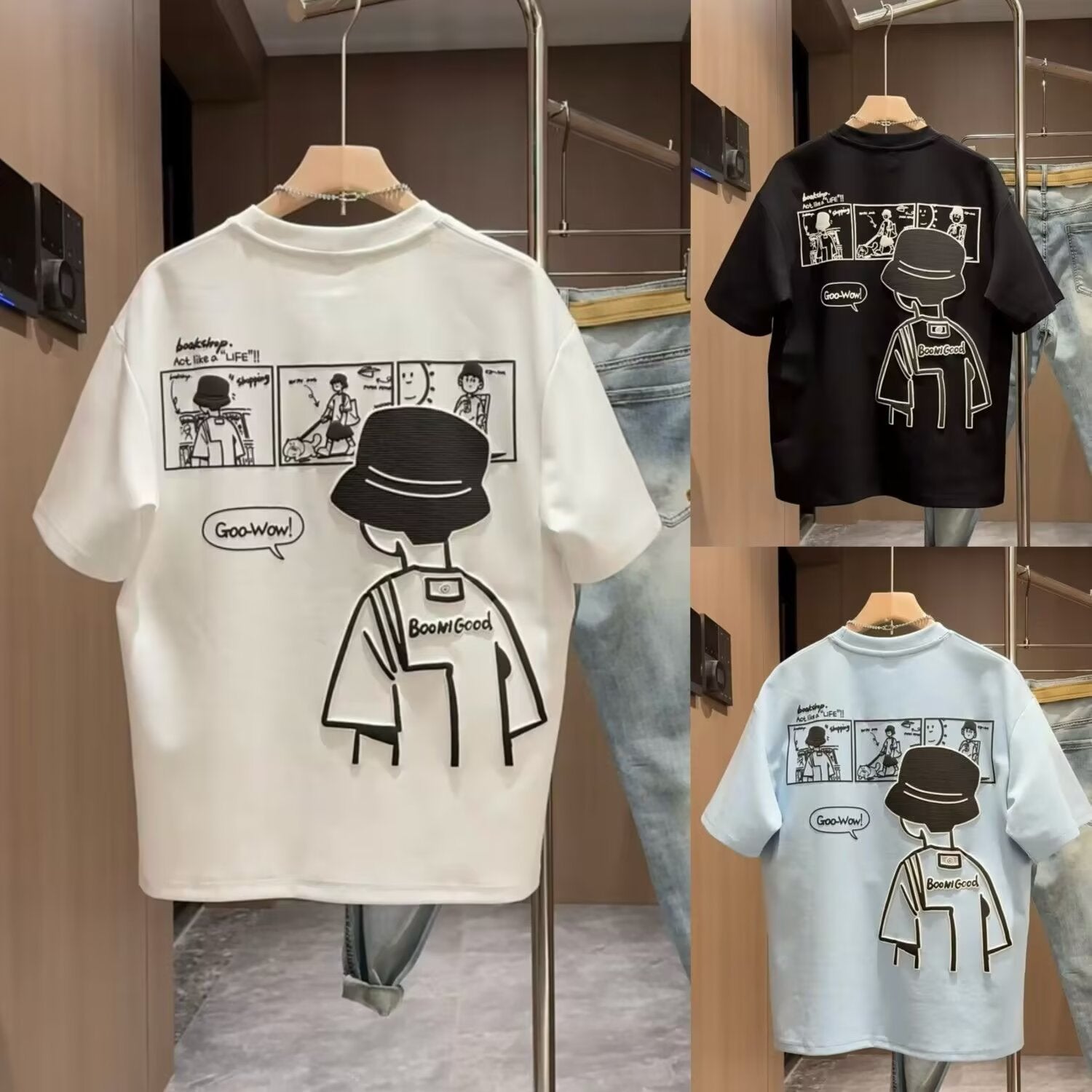Men's 100% Cotton Printed T-Shirt