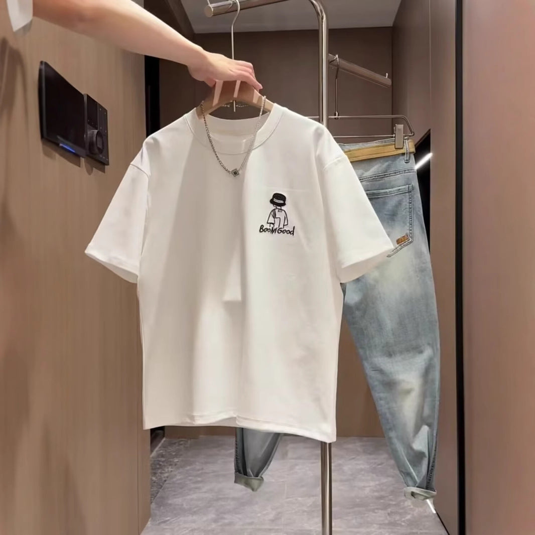 Men's 100% Cotton Printed T-Shirt