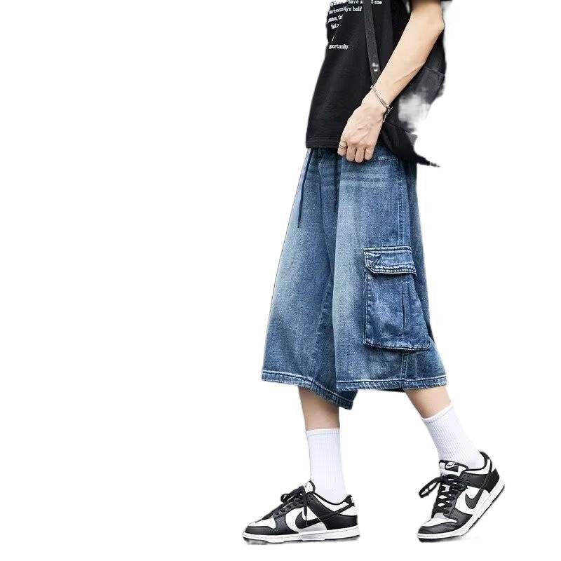Multi-Pocket Denim Shorts | Veltrix UK