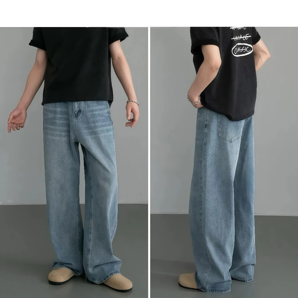Distressed Relaxed-Fit Jeans | Veltrix UK