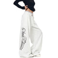 Retro Print Straight-Leg Sweatpants | Veltrix UK
