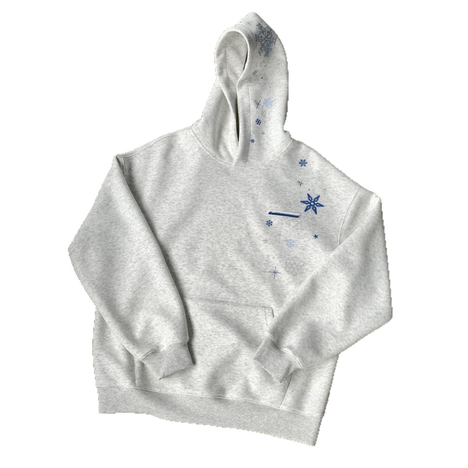 Embroidered Fleece Hoodie | Veltrix UK