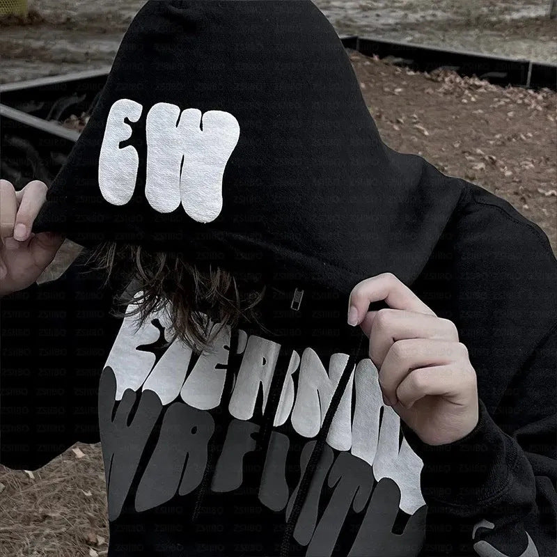 Graphic Oversized Hoodie | Veltrix UK