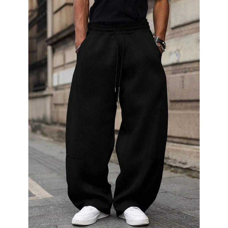 Straight-Cut Casual Trousers | Veltrix UK