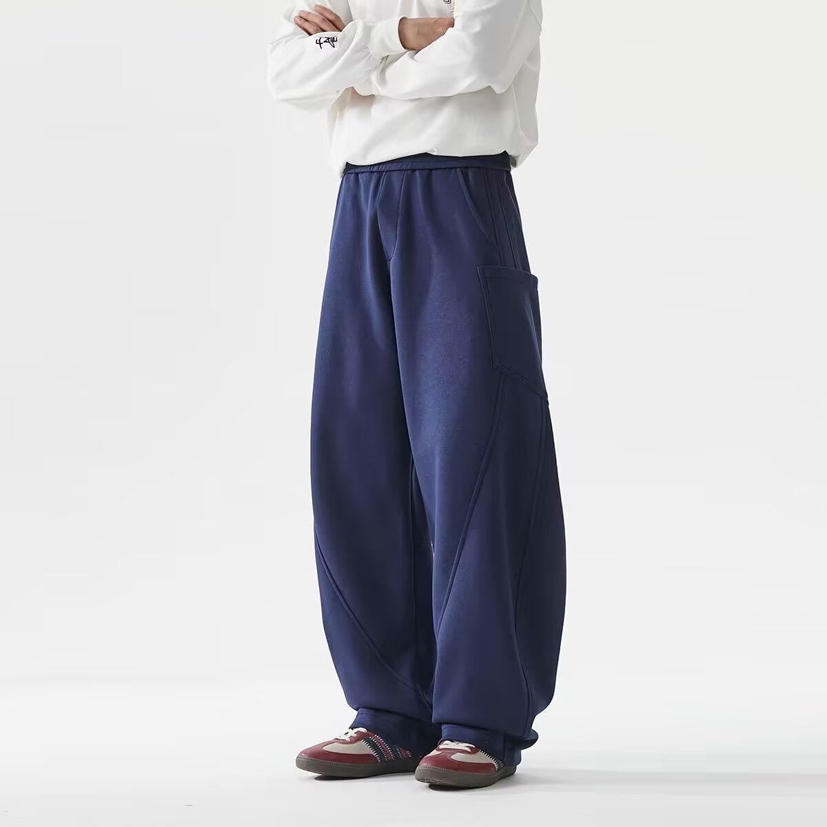 Men's Solid Colour Cleanfit Track Sweatpants