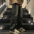 Classic Straight Denim Jeans | Veltrix UK