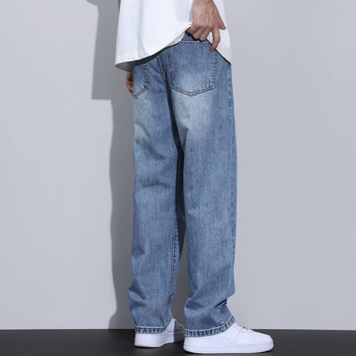 Men's Fleece-Lined Retro Straight Leg Pants